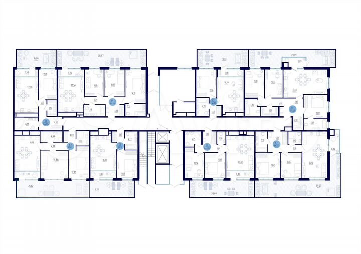 2-к. квартира, 85 м², 1/18 эт.