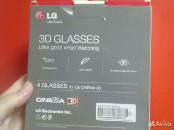 3d очки lg