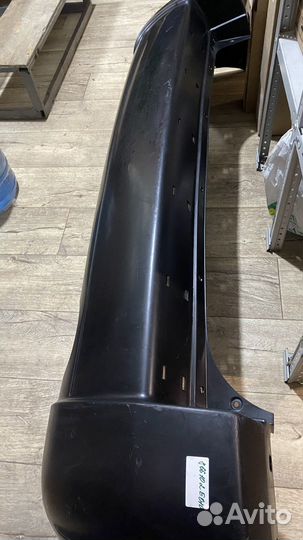 Бампер задний Hyundai Tucson 04-09 под одну трубу