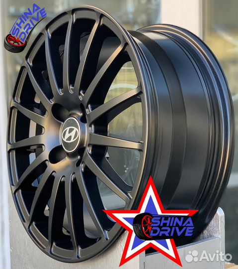 Диски Hyundai RS R16 4x100 Black Matt