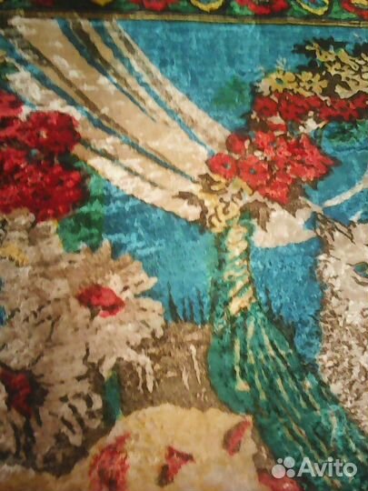 Плюшевый ковер- котята (СССР 50-х г)