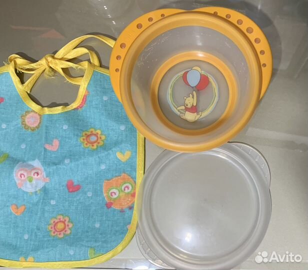 Бутылочки для кормления и молокоотсос