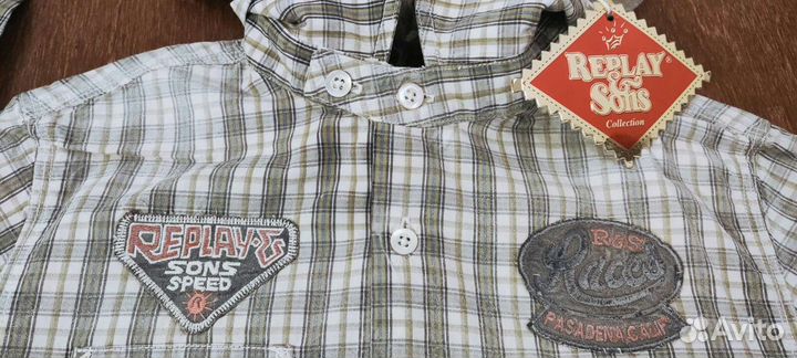 Replay. Рубашка р. 148