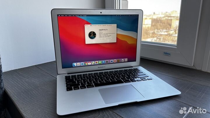 Macbook air 13'' 128Гб 2014год