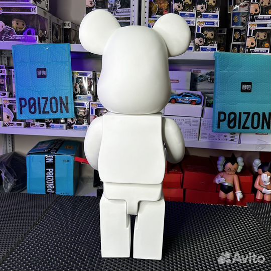 Bearbrick 70см белый 1000% коллекционный