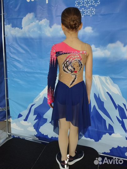 Костюм платье для фигурного катания