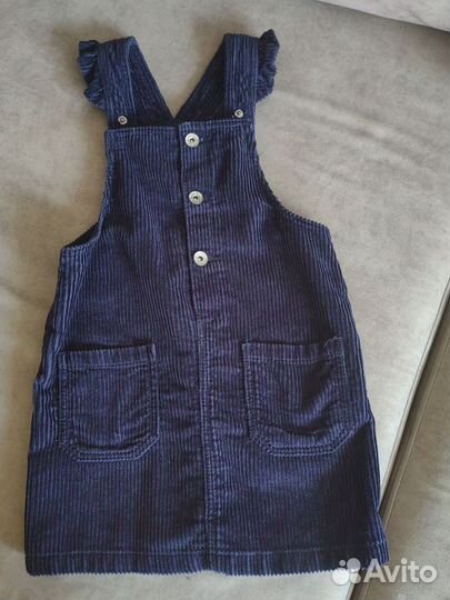 Платье вельветовое