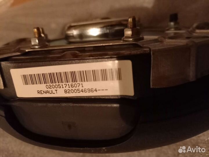 Подушка в руль renault logan 06-10