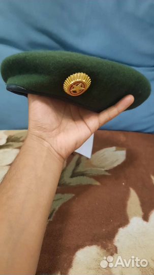 Берет военный оливковый