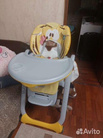 Стул для кормления chicco polly 2start
