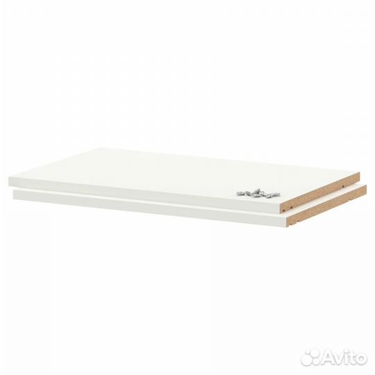 Полка - IKEA utrusta/утруста икеа, 60х37 см, белый