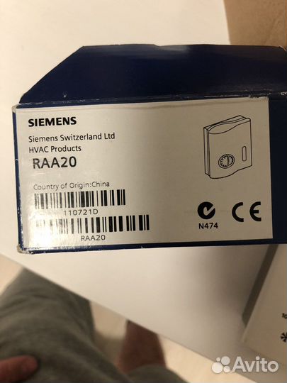 Регулятор Siemens rra 20