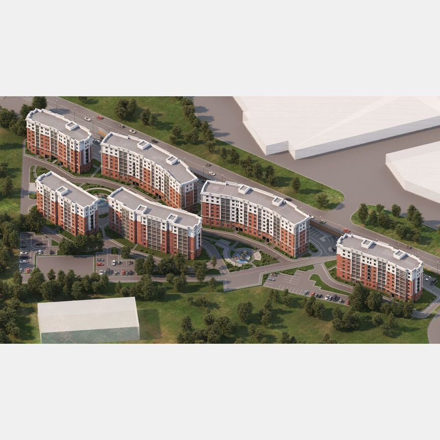1-к. квартира, 40,5 м², 6/8 эт.
