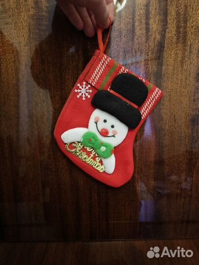 Праздничная упаковка (на бутылку, мешочки и носок)