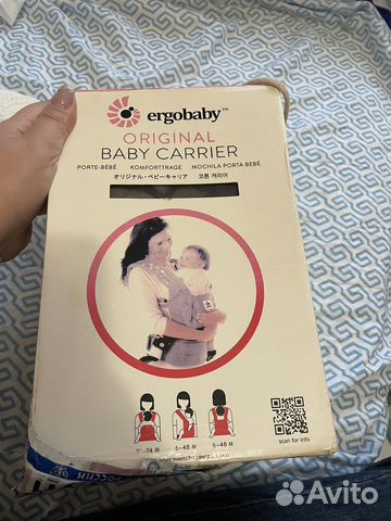 Эргорюкзак ergobaby 360 оригинал с коконом