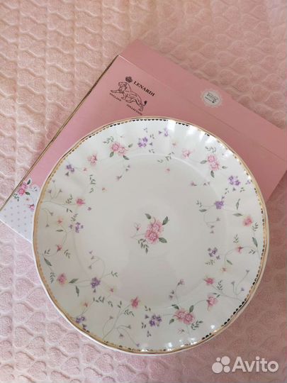 Новая Большая тарелка Блюдо Lenardi Англия