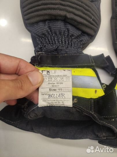 Перчатки пожарного спасателя Seiz Германия мембран