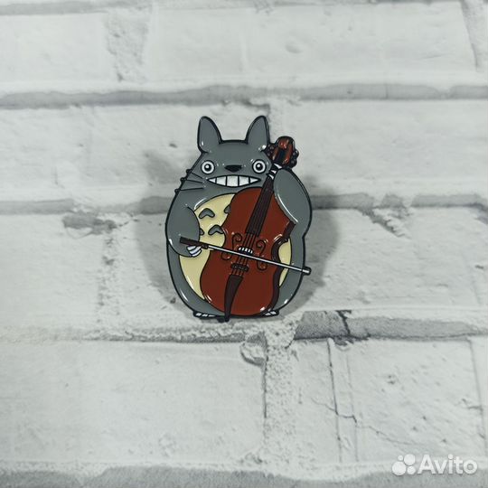 Значок Виолончель скрипка