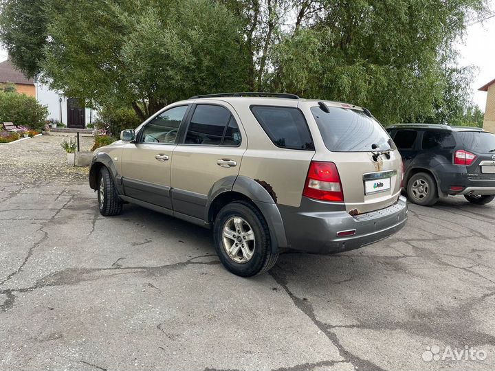 Kia Sorento 2.5 AT, 2004, 130 000 км