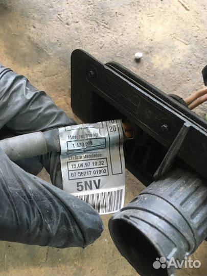 Коса моторная BMW E39 в сборе с рампой и форсункам