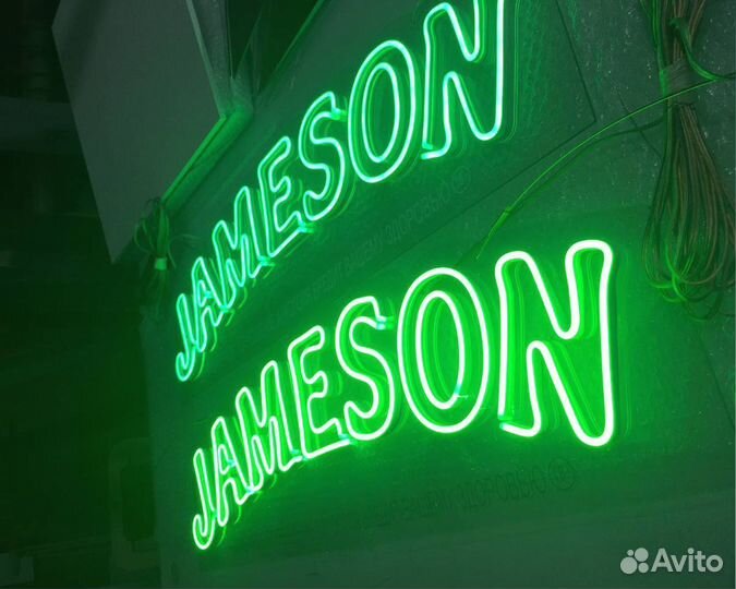 Объемные световые буквы, светодиодная вывеска