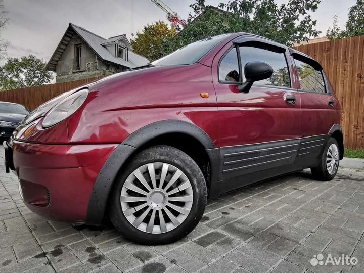 Обвес пластиковый Дэу Матиз с арками на бампер