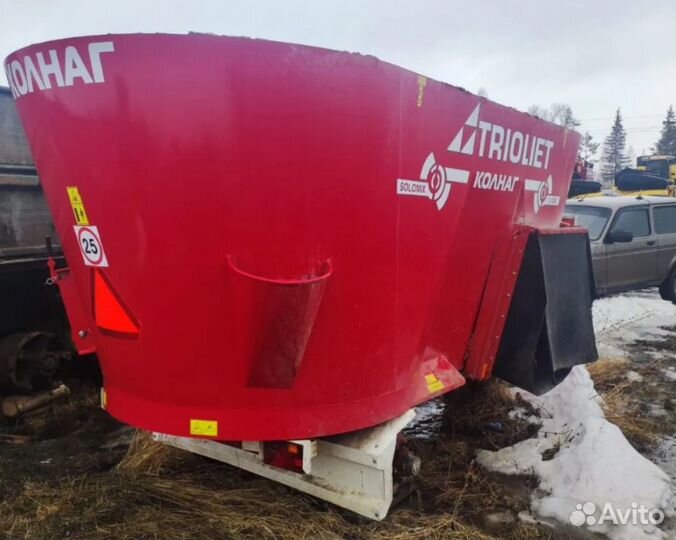 Смеситель-кормораздатчик Trioliet Solomix 2 12ZK