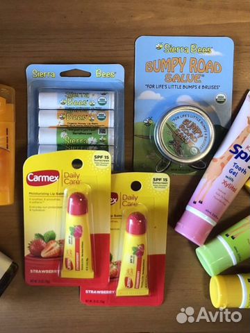 Iherb бальзам для губ Sierra bees, Carmex