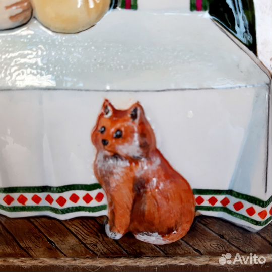 Панно из керамики кубанские казаки