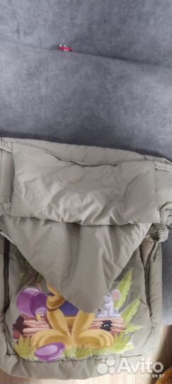 Зимний конверт в коляску