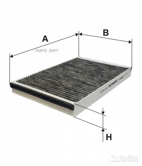 Filtron K1014A Фильтр салона угольный