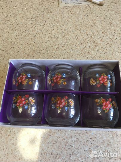 Стаканчики стекло