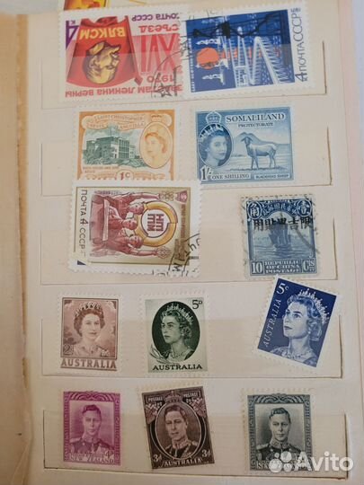 Почтовые марки разные