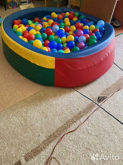 Сухой бассейн с шариками большой