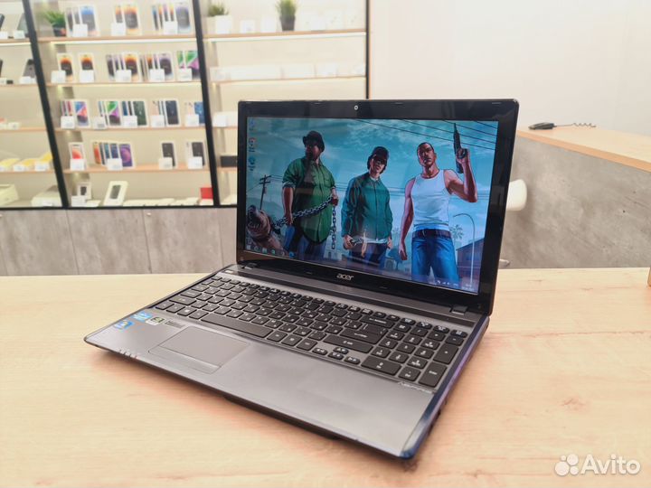 Ноутбук Мощный Acer на Core i7+Nvidia/8gb/SSD