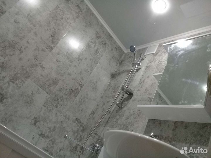 Ремонт ванной комнаты панелями пвх