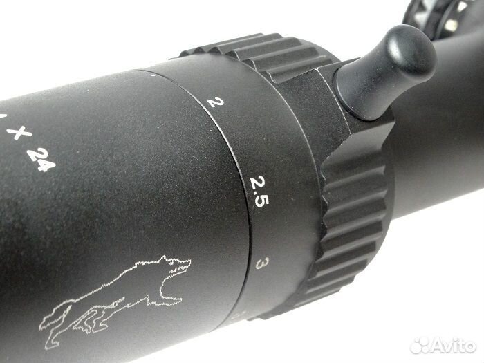 Оптический прицел Загонник Veber Wolf по 1-4х24 GB