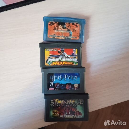 Картриджи сборники и одиночные GameBoy Advance SP