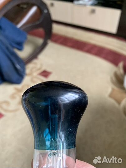 Лампа синяя