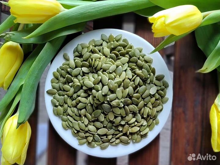 Тыквенные очищенные семечки