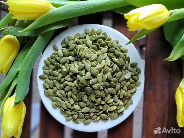 Тыквенные очищенные семечки