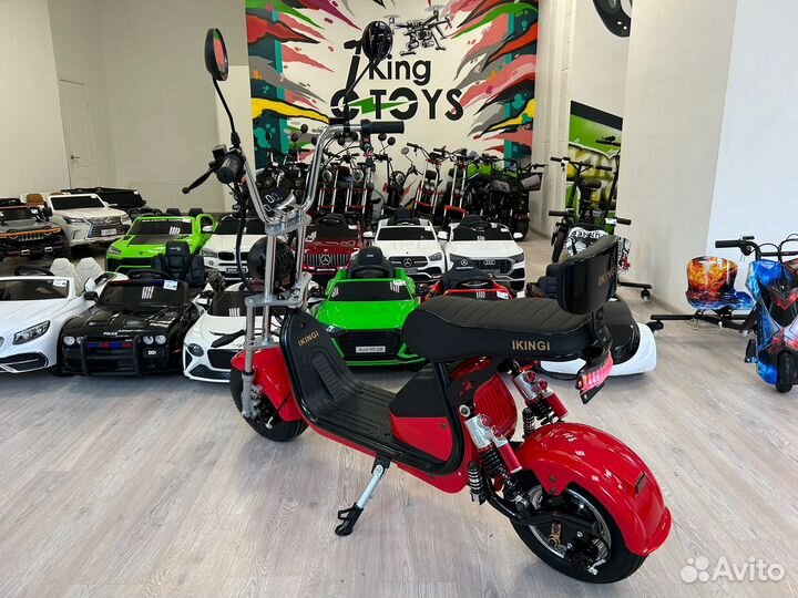 Электроскутер ikingi X1 Pro Red