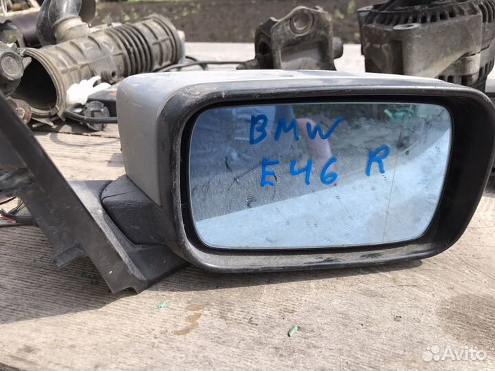 Зеркало правое bmw 3 e 46