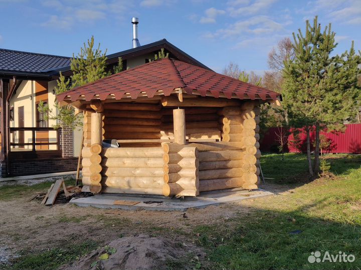 Баня рубленная