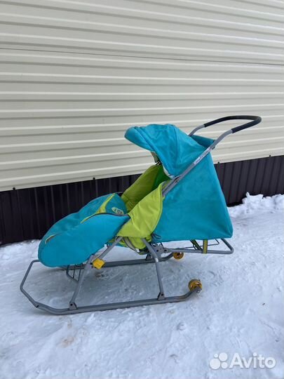 Коляска санки