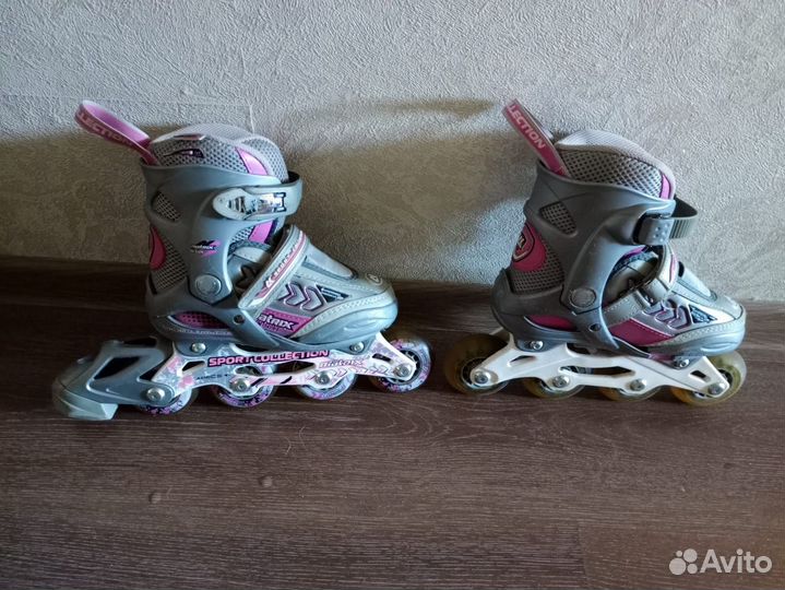 Коньки роликовые детские 27-30 размер