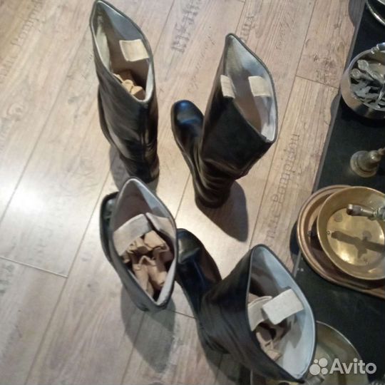 Сапоги хромовые, галифе, ремень, портупея