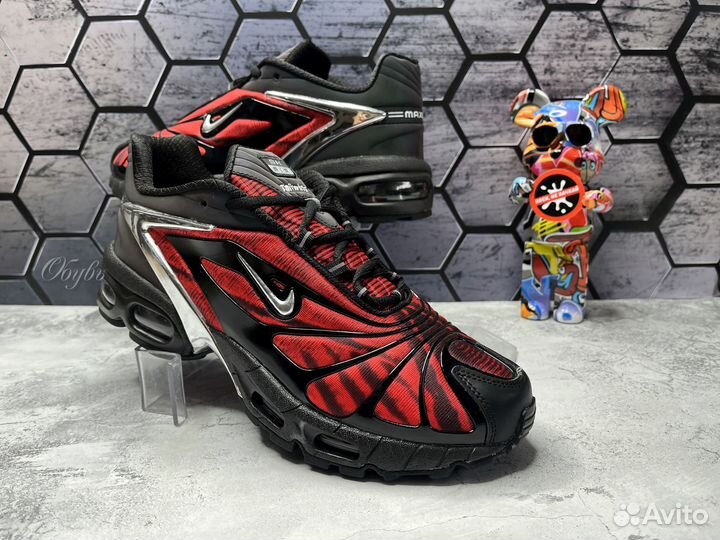 Кроссовки Nike air max tailwind skepta красные