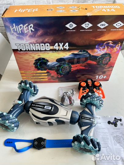 Радиоуправляемая машинка Hiper tornado 4x4