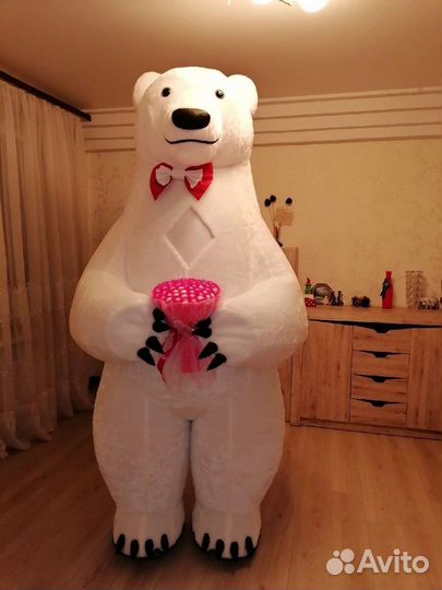 Дед Мороз и Снегурочка. Белый Мишка. Выезд на дом